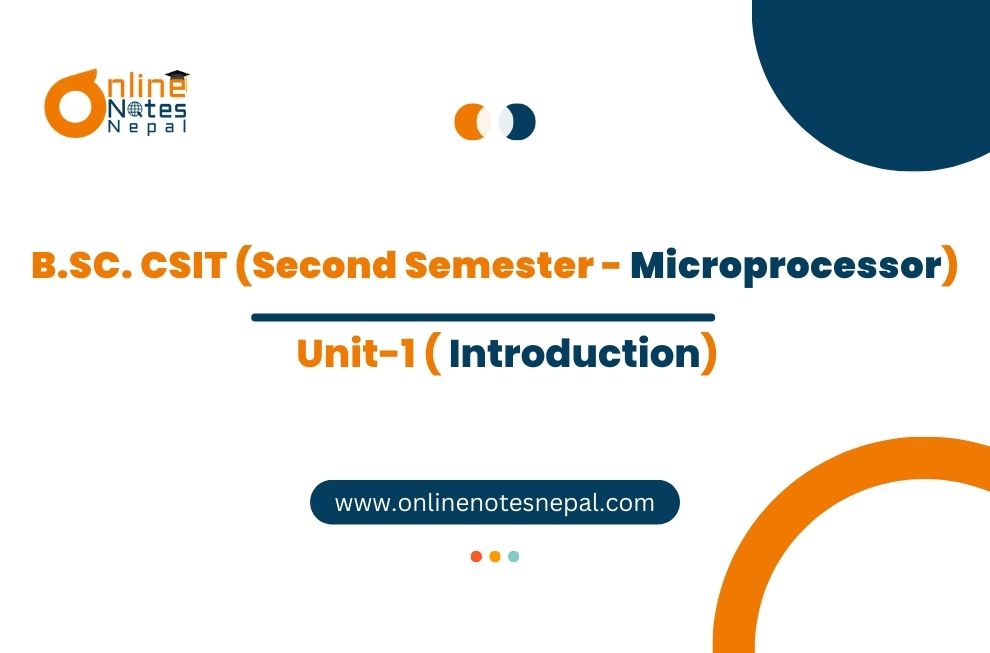 Unit 1: Introduction
